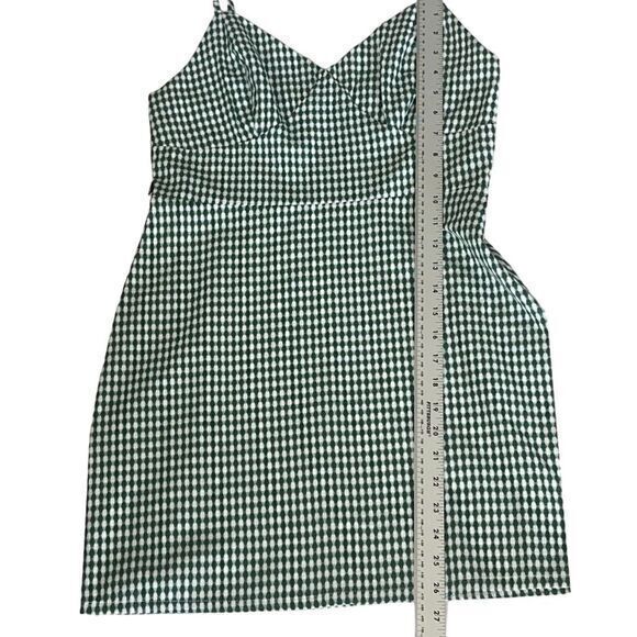Hurley Sample Piece‎ Spaghetti Strap Checkered Dress Size Small - Picture 14 of 16